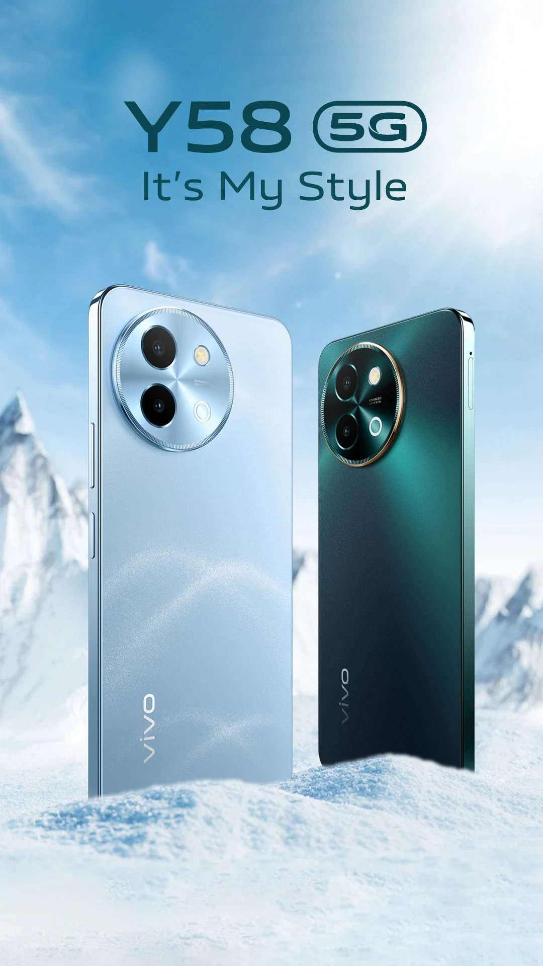 Vivo Y58 5G mobile 8/128